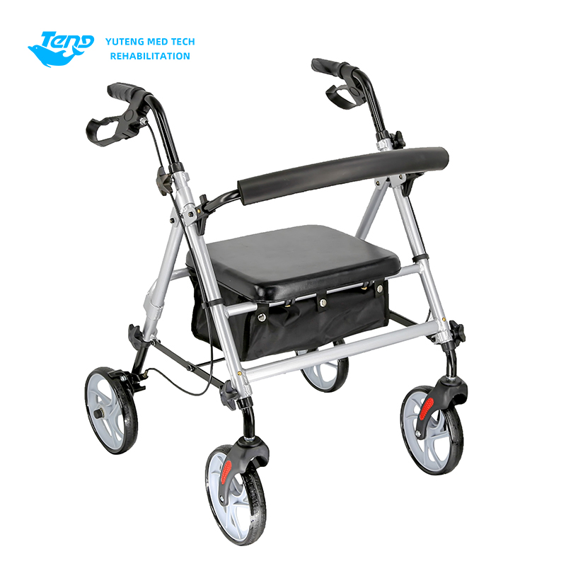 Apakah walker rollator roda 4? Bagaimana saya membetulkan brek pada rollator saya?