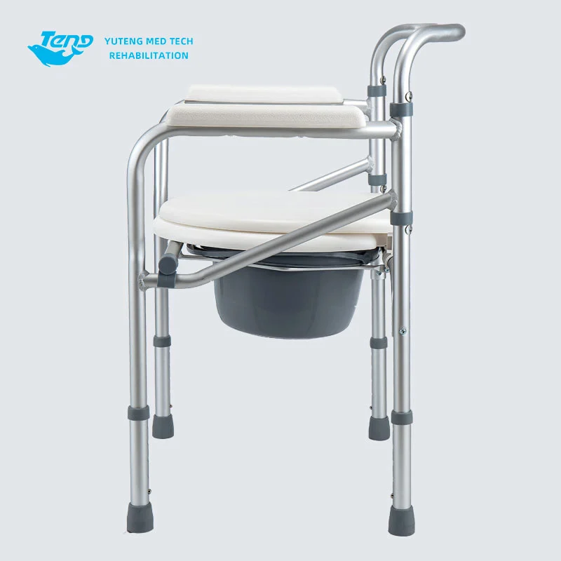 Kerusi komode aluminium warga tua