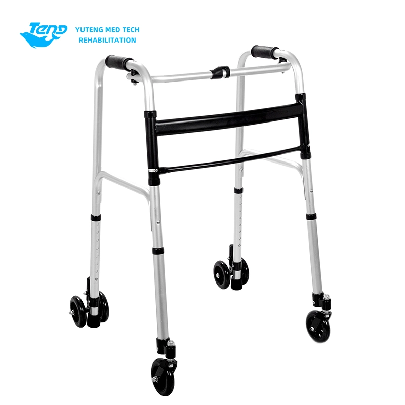 Walker empat roda yang boleh dilipat