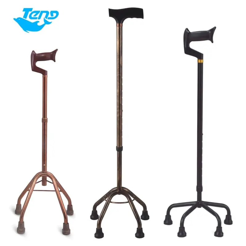 Crutch berkaki empat perubatan