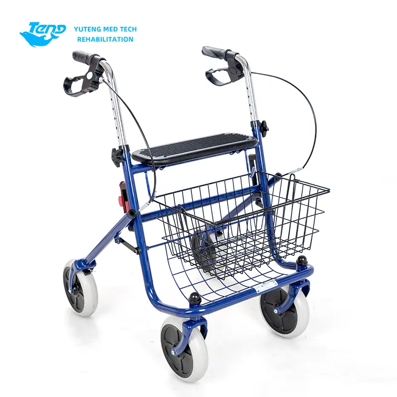 Rollator walker dengan bakul